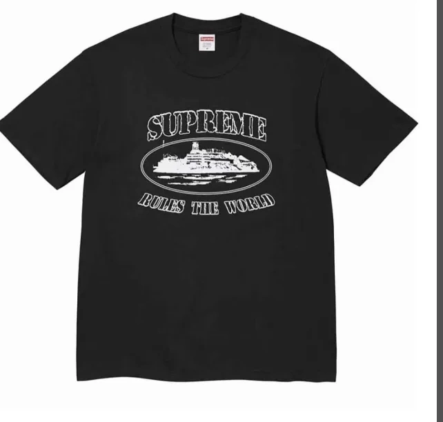 WORLD TEE Devil's XL TEE CORTEIZ S L M THE Short RULE FW23 Black Sleeve Printed Island 1010